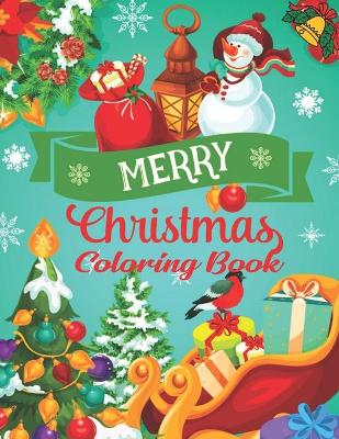 Book cover for Merry Christmas Coloring Book