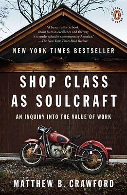 Book cover for Shop Class as Soulcraft