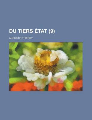 Book cover for Du Tiers Etat (9)