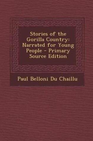 Cover of Stories of the Gorilla Country