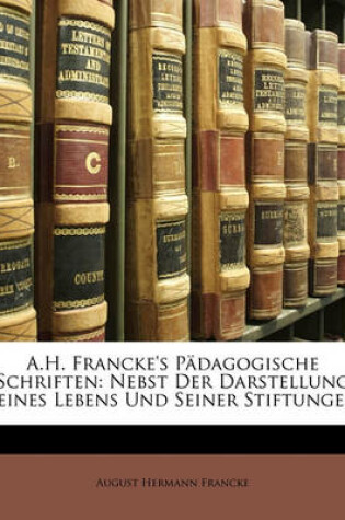 Cover of A.H. Francke's Padagogische Schriften