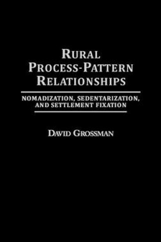 Cover of Rural Process-Pattern Relationships