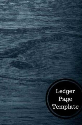 Cover of Ledger Page Template