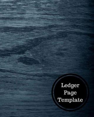 Cover of Ledger Page Template