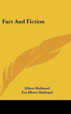 Book cover for Fact and Fiction