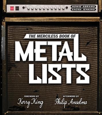 Book cover for The Merciless Book of Metal Lists