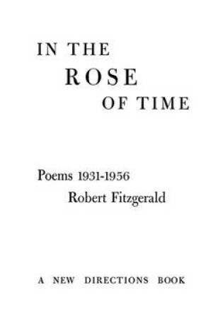 Cover of In the Rose of Time