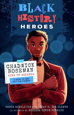 Book cover for Black History Heroes: Chadwick Boseman