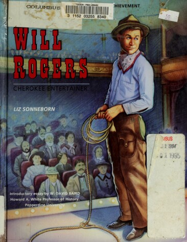 Cover of Will Rogers (Indian Leaders)(Oop)