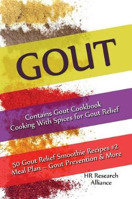 Book cover for Gout - Contains Gout Cookbook Cooking With Spices for Gout Relief