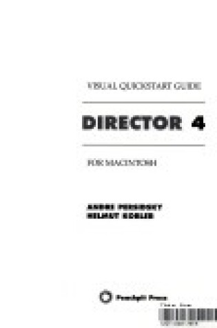 Cover of Director 4 for Macintosh