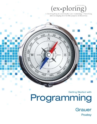 Book cover for Exploring Getting Started with Programming (1-download)