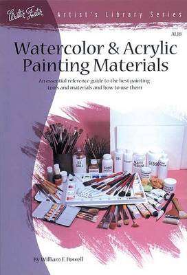 Book cover for Watercolor & Acrylic Painting Materials (AL18)