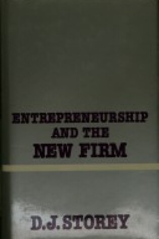 Cover of Entrepreneurship and the New Firm