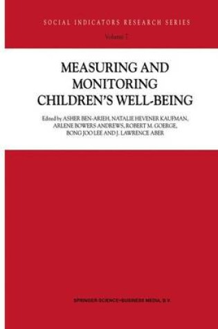 Cover of Measuring and Monitoring Children’s Well-Being