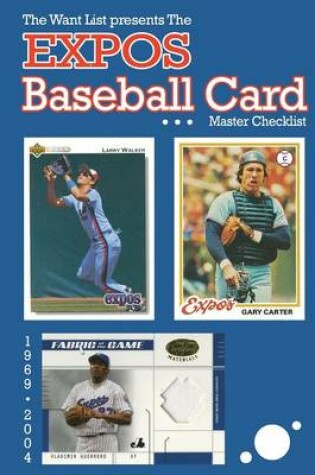 Cover of The Expos Baseball Card Master Checklist