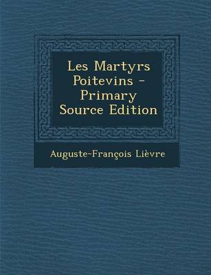 Book cover for Les Martyrs Poitevins