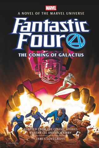 Book cover for Fantastic Four: The Coming of Galactus Prose Novel