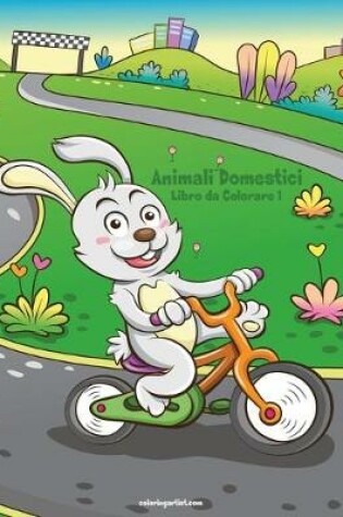 Cover of Animali Domestici Libro da Colorare 1