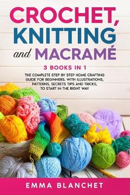 Book cover for Crochet, Knitting and Macramè