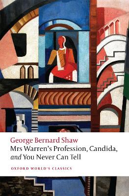 Book cover for Mrs Warren's Profession, Candida, and You Never Can Tell