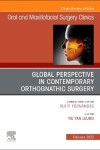 Book cover for Global Perspective in Contemporary Orthognathic Surgery, an Issue of Oral and Maxillofacial Surgery Clinics of North America, E-Book