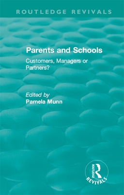 Cover of Parents and Schools (1993)