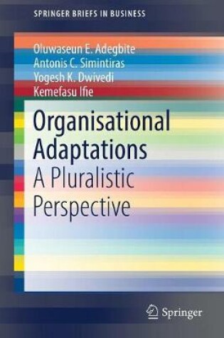 Cover of Organisational Adaptations