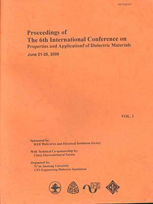 Cover of 2000 Dielectric Materials 6th Int Property Applctn