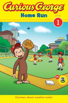 Curious George Home Run (Reader Level 1) by H A Rey