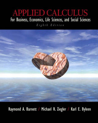 Book cover for Applied Calculus for Business Economics, Life Sciences and Social Science
