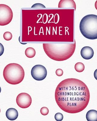 Book cover for 2020 Planner with 365 Day Chronological Bible Reading Plan