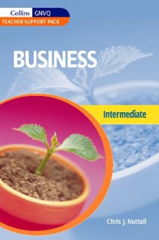 Cover of Business for Intermediate GNVQ Teacher Support Pack