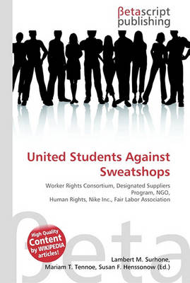 Book cover for United Students Against Sweatshops