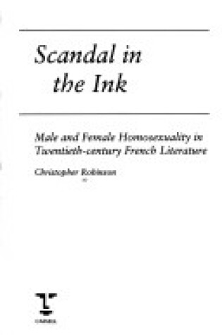 Cover of Scandal in the Ink