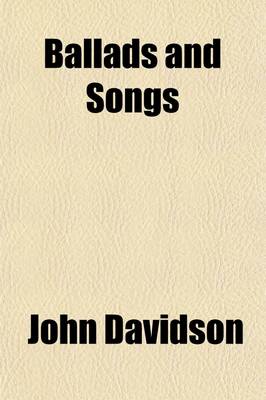 Book cover for Ballads & Songs