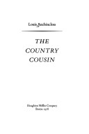 Book cover for The Country Cousin