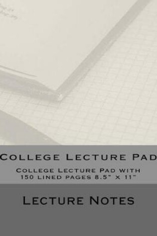 Cover of College Lecture Pad