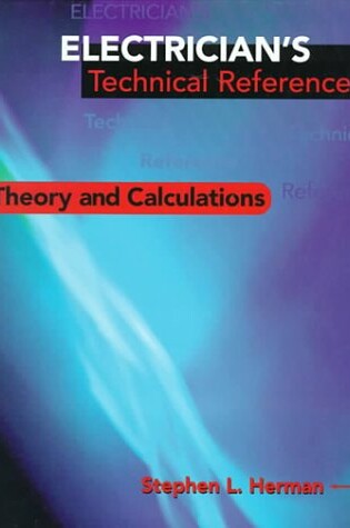 Cover of Elec Tech Ref Elec Theory Calc