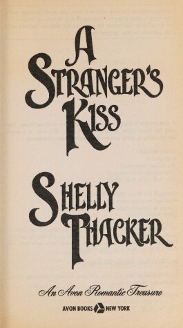 Book cover for A Stranger's Kiss