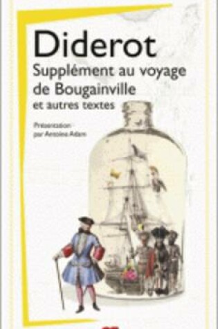 Cover of Pensees Philosophiques / Lettre Sur Les Aveugles / Supplement Au Voyage