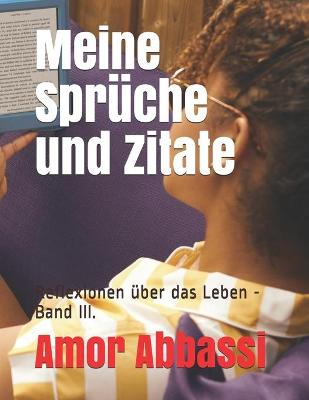Book cover for Meine Spruche und Zitate