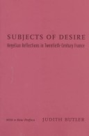 Book cover for Butler:Subjects of Desire(Cloth)