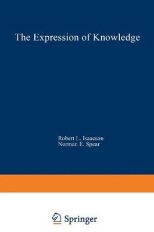 Cover of The Expression of Knowledge