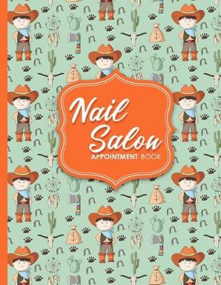 Book cover for Nail Salon Appointment Book