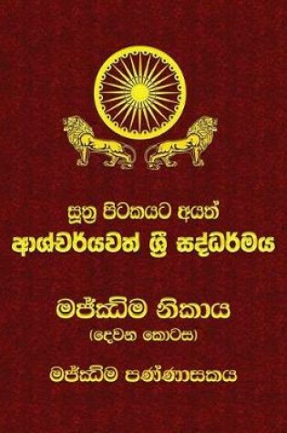 Cover of Majjhima Nikaya - Part 2