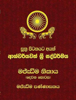 Book cover for Majjhima Nikaya - Part 2