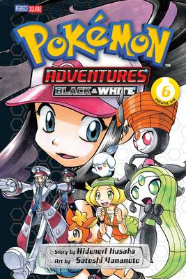 Book cover for Pokémon Adventures: Black and White, Vol. 6
