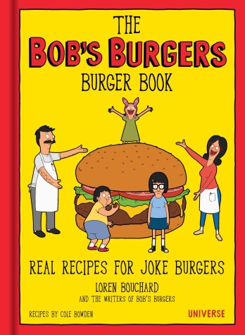 Book cover for The Bob's Burgers Burger Book