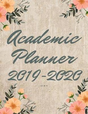 Cover of Academic Planner 2019-2020 8.5 x 11